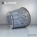 شاسی لامپ دستساز طرح ذوزنقه 12 پیکسل رینگ دار