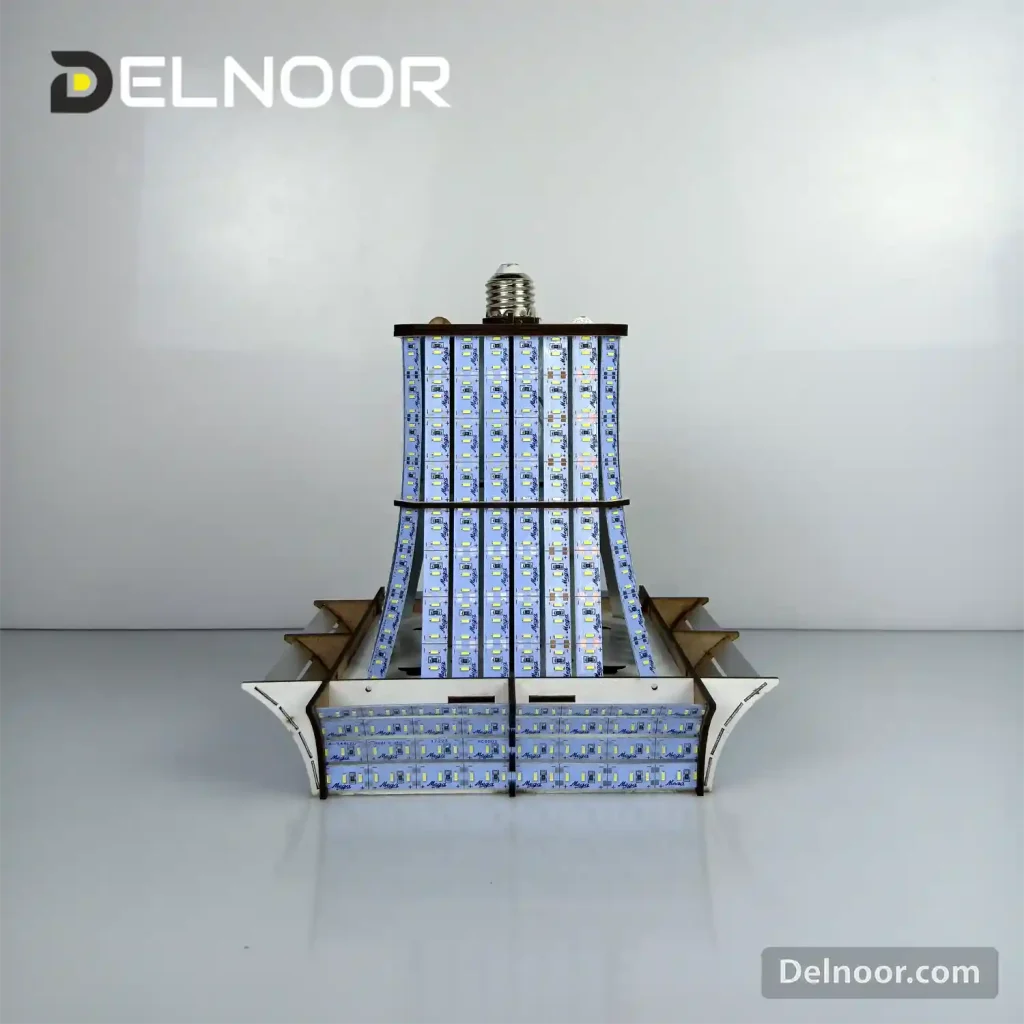 لامپ دستساز طرح برج 8 پیکسل