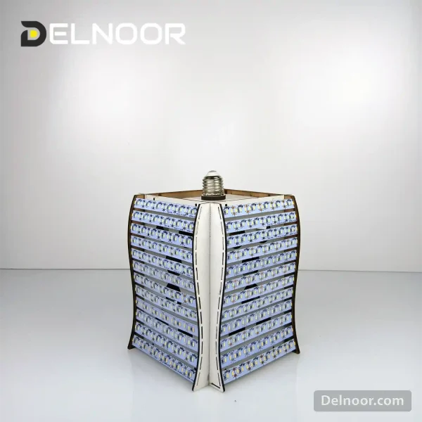 لامپ دستساز طرح لاله